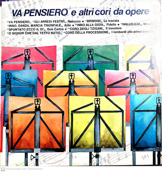 Giuseppe Verdi, Ludwig van Beethoven, Georg Friedrich Händel – VA PENSIERO e altri cori da opere (LP, Album, Compilation, Italy - 1987)