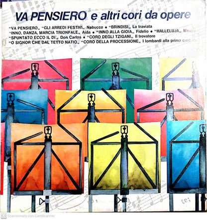 Giuseppe Verdi, Ludwig van Beethoven, Georg Friedrich Händel – VA PENSIERO e altri cori da opere (LP, Album, Compilation, Italy - 1987)