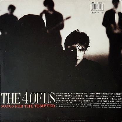 The 4 Of Us – Songs For The Tempted (LP, Album, Europe - 1989)