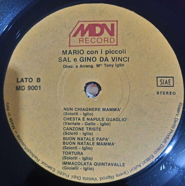 Mario Da Vinci, Sal Da Vinci, Gino Da Vinci – 'A Giostra (LP, Italy)