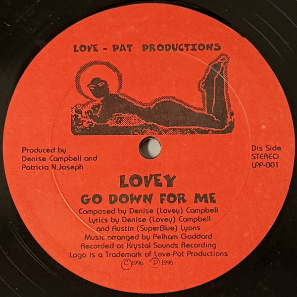 Denise 'Lovie' Moore – Go Down For Me (12", US - 1996)