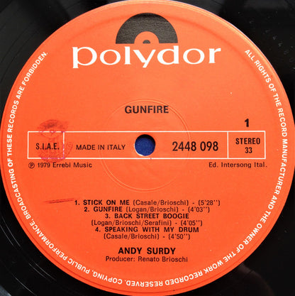 Andy Surdi – Andy Surdy (LP, Italy - 1979)