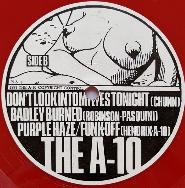 The A-10 – Massive At The Blind School (12", Italy - 1987)