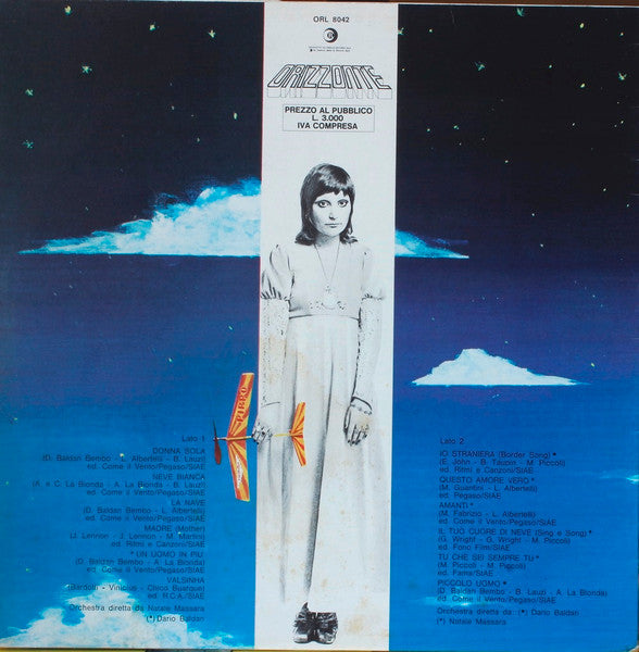 Mia Martini – Nel Mondo, Una Cosa (LP, Album, Reissue, Italy - 1976)