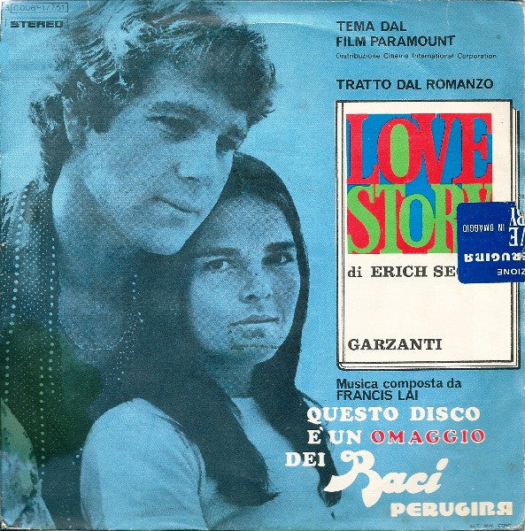 Vincenzo Tempera – Love Story (Tema Dal Film Paramount "Love Story") (7", Italy - 1971)