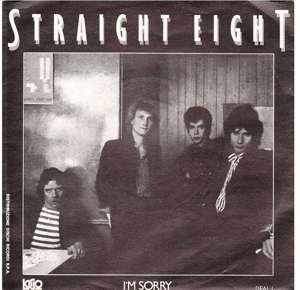 Straight Eight – I'm Sorry (7", Italy - 1980)