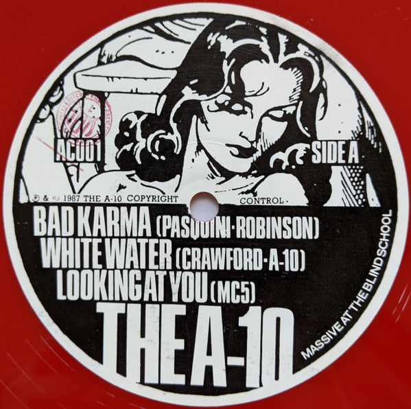 The A-10 – Massive At The Blind School (12", Italy - 1987)