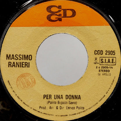 Massimo Ranieri – Per Una Donna (7", Italy - 1974)