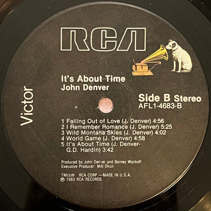 John Denver – It's About Time (LP, Album, US - 1983)