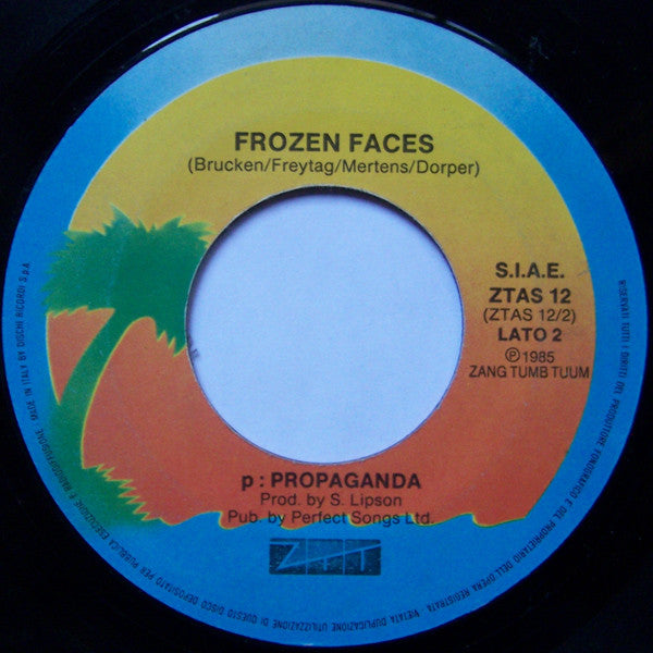 Propaganda – p: Machinery (7", Italy - 1985)