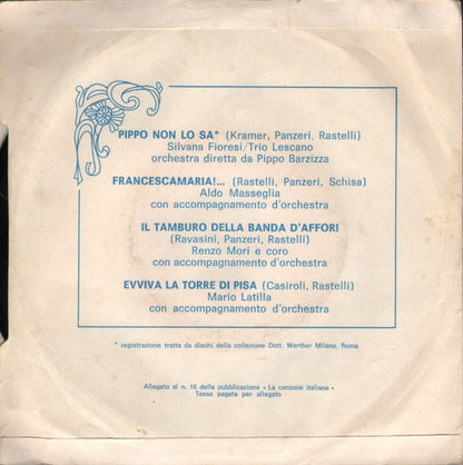 Various – La Canzone Italiana - N° 16 (7", Italy - 1970)