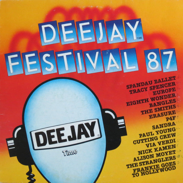 Various – Deejay Time Festival 87 (LP, Compilation, Italy - 1987)