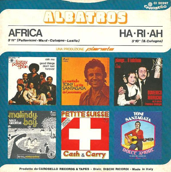 Albatros – Africa (7", Italy - 1975)