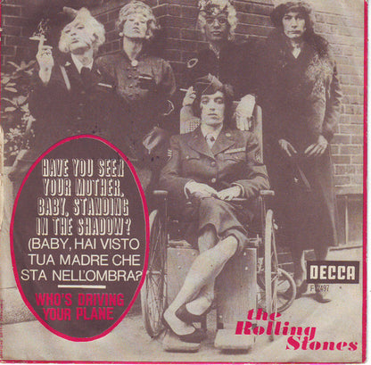 The Rolling Stones – Baby, Hai Visto Tua Madre Che Sta Nell'Ombra? (7", Italy - 1967)