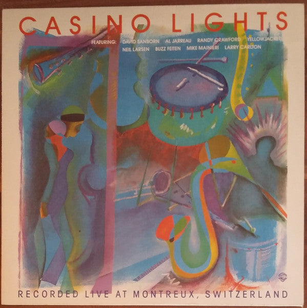 Various – Casino Lights - Recorded Live At Montreux, Switzerland  (LP, Compilation, Germany - 1982)