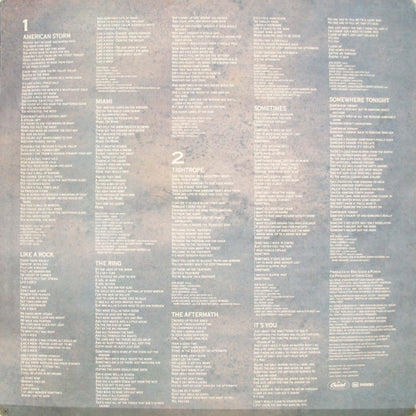 Bob Seger And The Silver Bullet Band – Like A Rock (LP, Album, Italy - 1986)