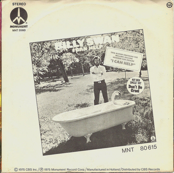 Billy Swan – Everything's The Same (Ain't Nothing Changed) (7", Europe - 1975)