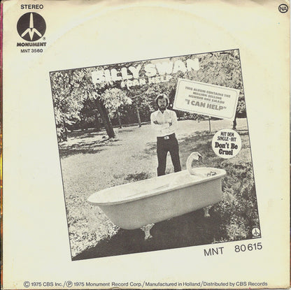 Billy Swan – Everything's The Same (Ain't Nothing Changed) (7", Europe - 1975)