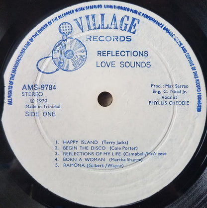 Love Sounds Inc. – Reflections (LP, Album, Trinidad & Tobago - 1979)