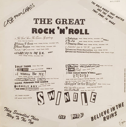 Sex Pistols – The Great Rock 'N' Roll Swindle (LP, Album, Italy - 1979)