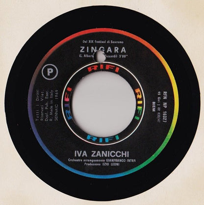 Iva Zanicchi – Zingara (7", Italy - 1969)