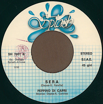 Peppino Di Capri – Sera (7", Italy - 1983)