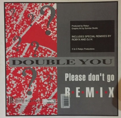 Double You – Please Don't Go (Remix) (12", Italy - 1992)