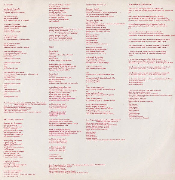 Claudio Baglioni – Solo (LP, Album, Italy - 1977)