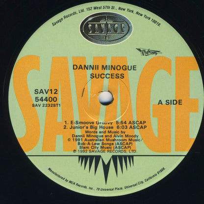 Dannii Minogue – Success (12", US - 1992)