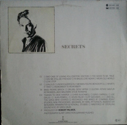 Robert Palmer – Secrets (LP, Album, Germany - 1979)