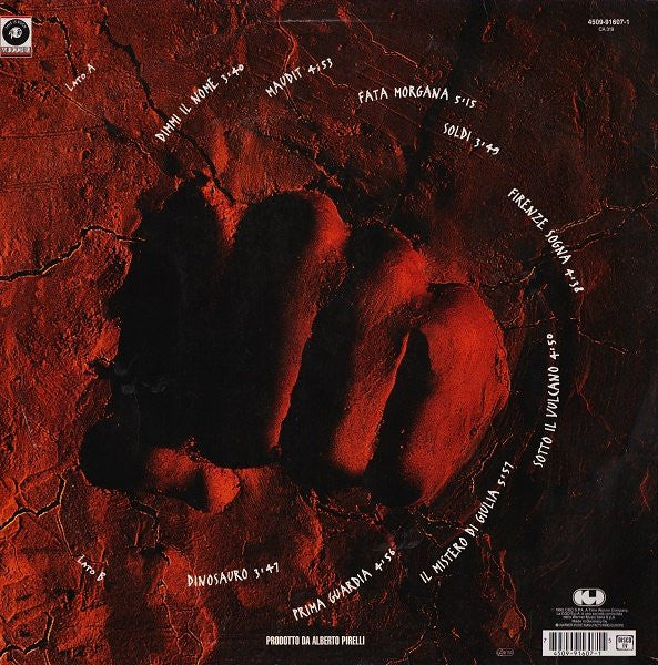 Litfiba – Terremoto (LP, Album, Europe - 1993)