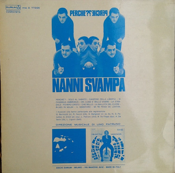 Nanni Svampa – Perché? (LP, Album, Italy - 1969)