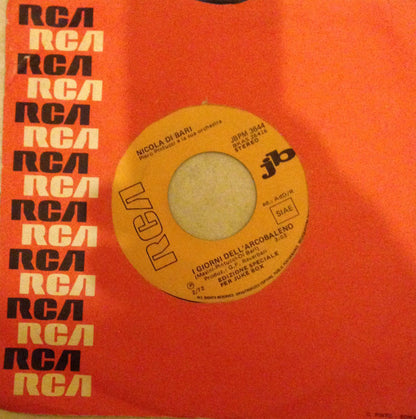 Rita Pavone, Nicola Di Bari – Amici Mai / I Giorni Dell'Arcobaleno (7", Italy - 1972)
