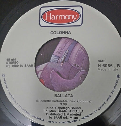 Maurizio Colonna – Heaven's Alive Tonight (7", Italy - 1980)
