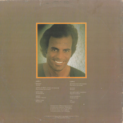 Julio Iglesias – Sono Un Pirata, Sono Un Signore (LP, Album, Italy - 1978)
