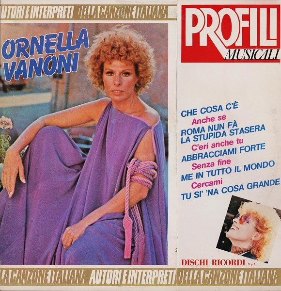 Ornella Vanoni – Ornella Vanoni (LP, Compilation, Italy - 1982)
