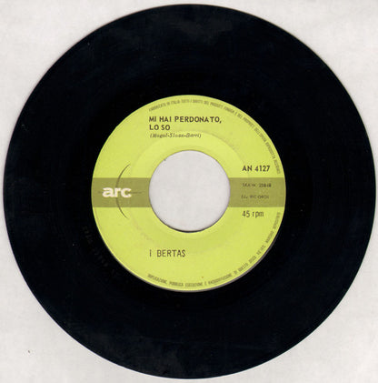 I Bertas – Fatalità (7", Italy - 1967)