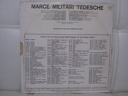 Kapelle Des Heereswachbataillons Wien, Gustav Gaigg – Marce Militari Tedesche (LP, Italy - 1971)