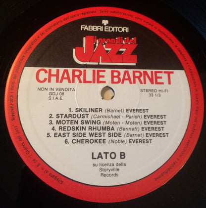 Charlie Barnet – Charlie Barnet (LP, Compilation, Italy - 1981)