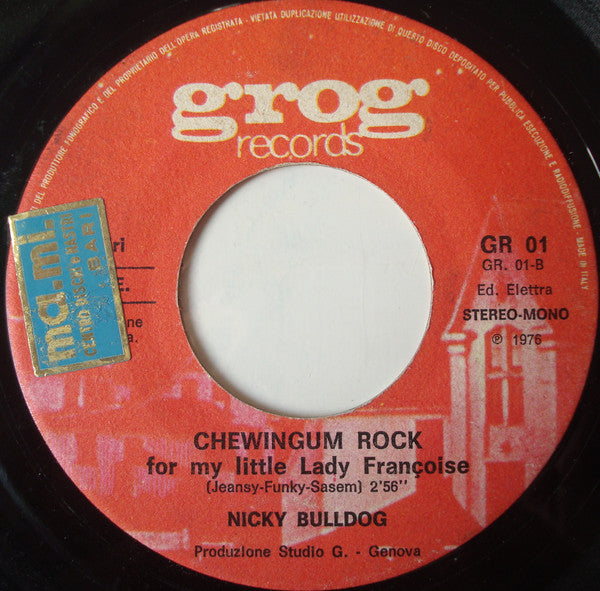 Nicky Bulldog – Dog Power Song (7", Italy - 1976)