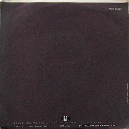 Orchestral Manoeuvres In The Dark – Souvenir (7", Italy - 1981)