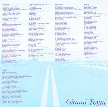 Gianni Togni – Le Mie Strade (LP, Album, Italy - 1981)