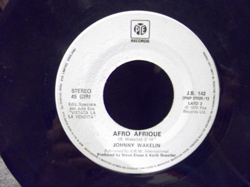 Hi-Tension, Johnny Wakelin – Hi Tension / Afro Afrique (7", Italy - 1978)