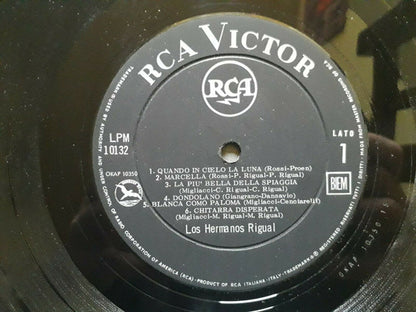 Los Hermanos Rigual – Los Hermanos Rigual (LP, Album, Italy - 1963)