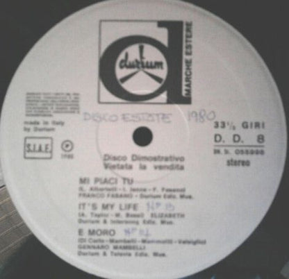 Various – Untitled (12", Compilation, Italy - 1980)