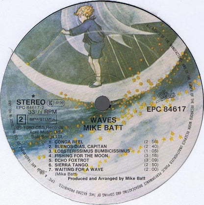 Mike Batt – Waves (LP, Album, Europe - 1980)