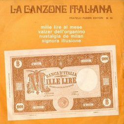 Various – La Canzone Italiana - N° 30 (7", Italy - 1970)