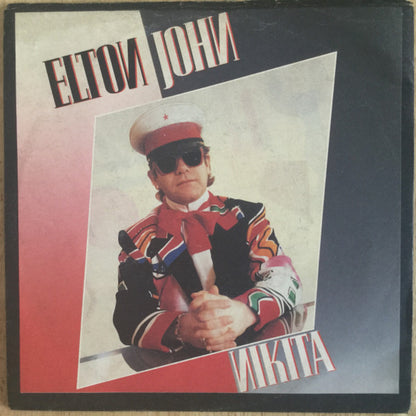 Elton John – Nikita (7", Italy - 1985)