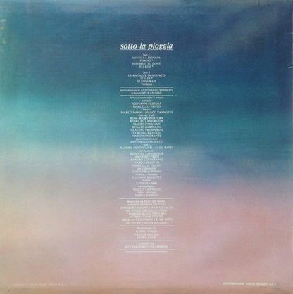 Antonello Venditti – Sotto La Pioggia (LP, Album, Italy - 1982)