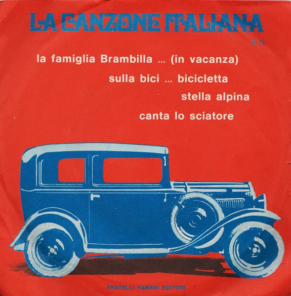 Various – La Canzone Italiana - N° 14 (7", Italy - 1970)